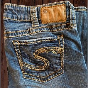 Women's Boot Cut Silver Jeans W32/L32